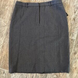 Casual Corner Charcoal Pencil Skirt